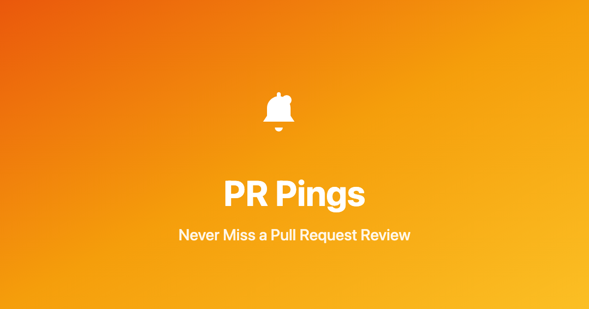 PR Pings